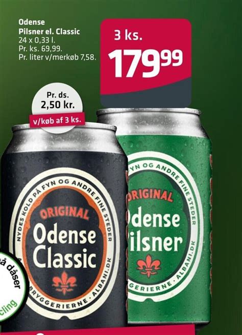 odense classic tilbud|Odense Classic 24x0,33l .